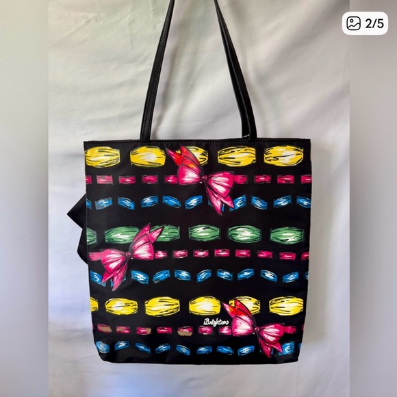 Brighton Black Tote with Gemstone Accents - Picture 2 of 5